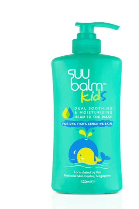 Suu Balm® Kids Head-to-Toe Wash - Soothing and Moisturising