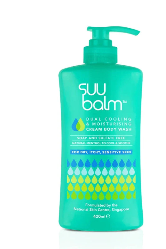 Suu Balm® Body Wash Cream - Cooling and Moisturising