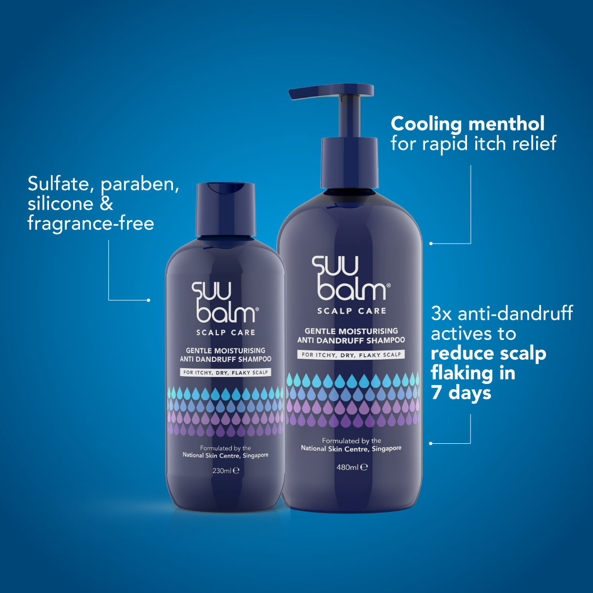 Gentle Moisturising Anti Dandruff Shampoo