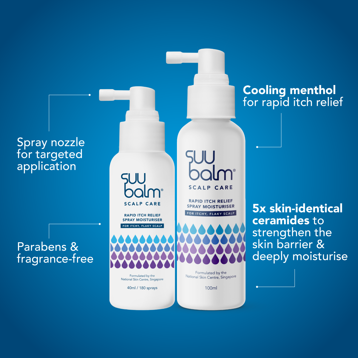 Suu Balm Scalp Care Spray Moisturiser
