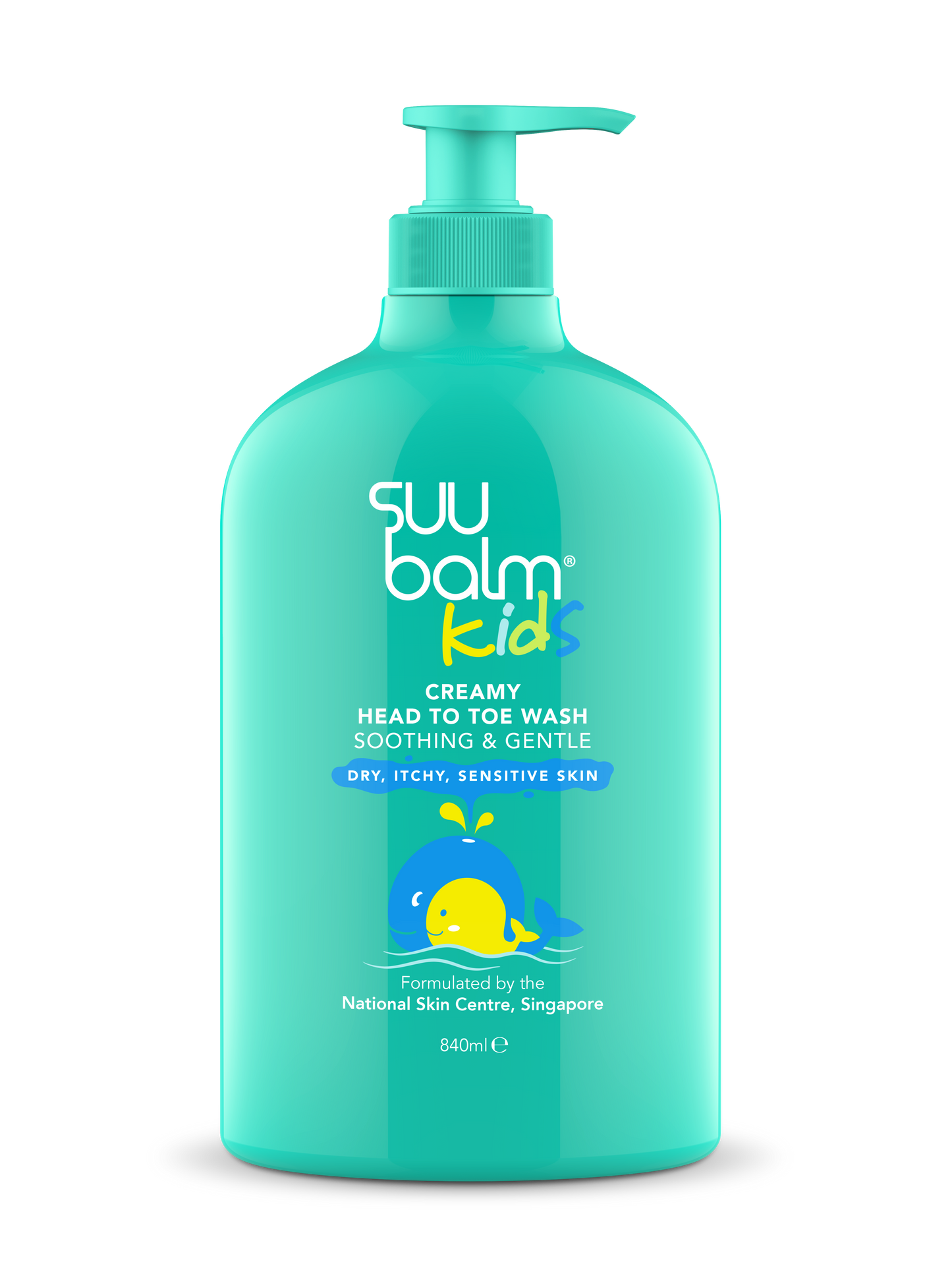 Suu Balm® Kids Head-to-Toe Wash - Soothing and Moisturising