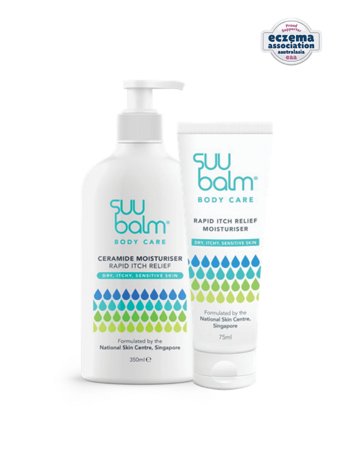 Suu Balm® Moisturiser - Rapid Itch Relief with Ceramides