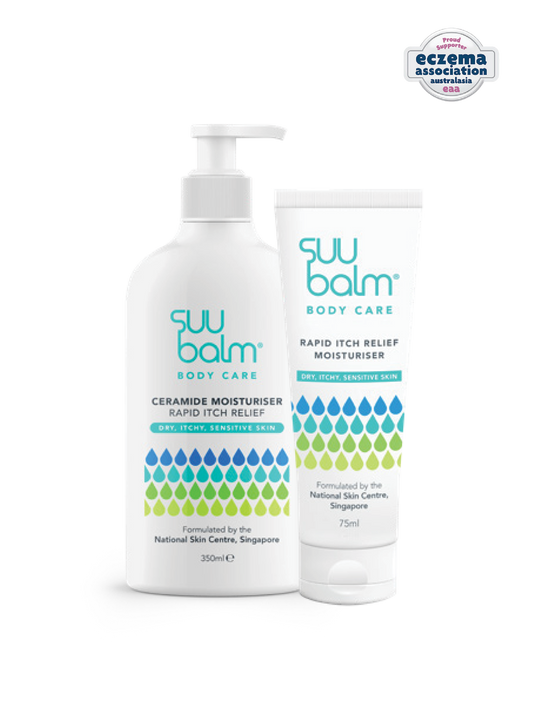 Suu Balm® Moisturiser - Rapid Itch Relief with Ceramides