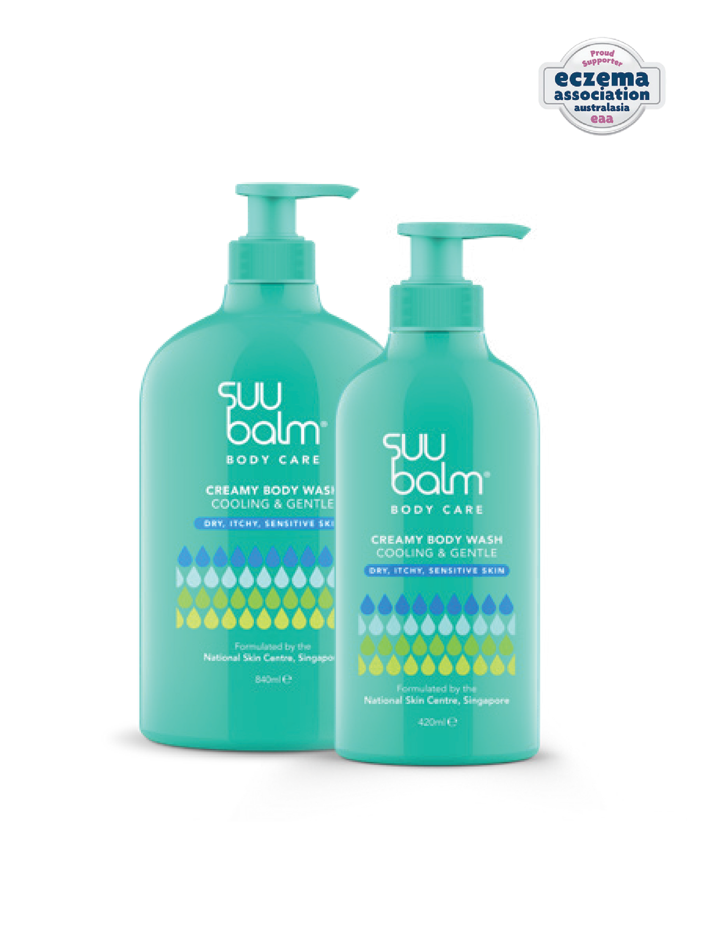 Suu Balm® Body Wash Cream - Cooling and Moisturising