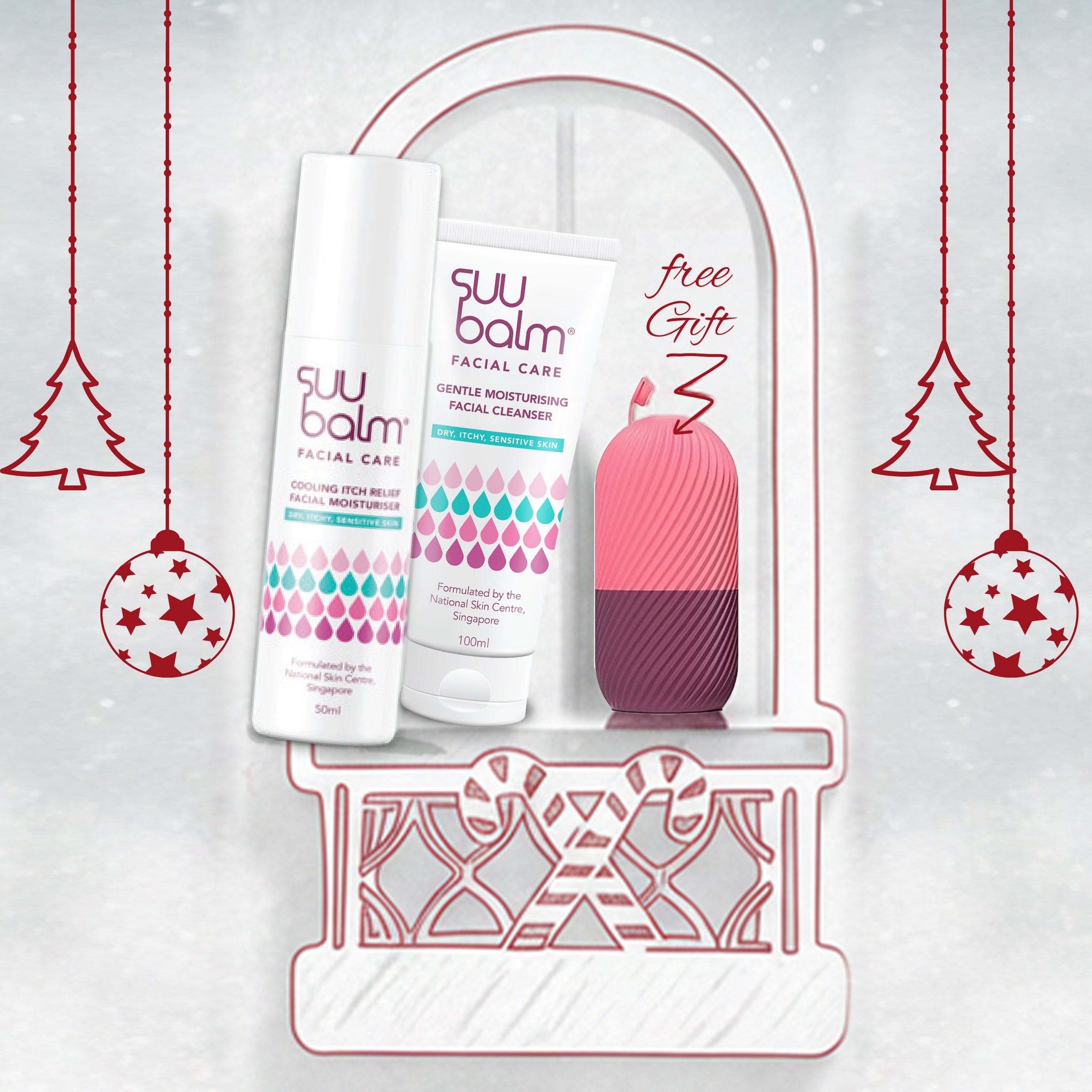 🎄 Suu Balm Facial Christmas Bundle