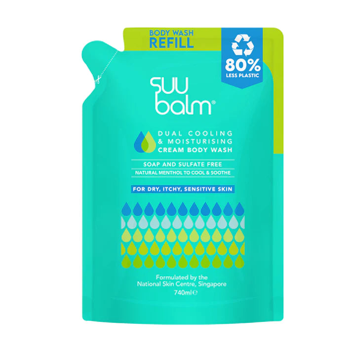 Suu Balm® Body Wash Cream - Cooling and Moisturising