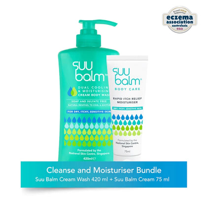 suubalm cleanse and moisturiser bundle
